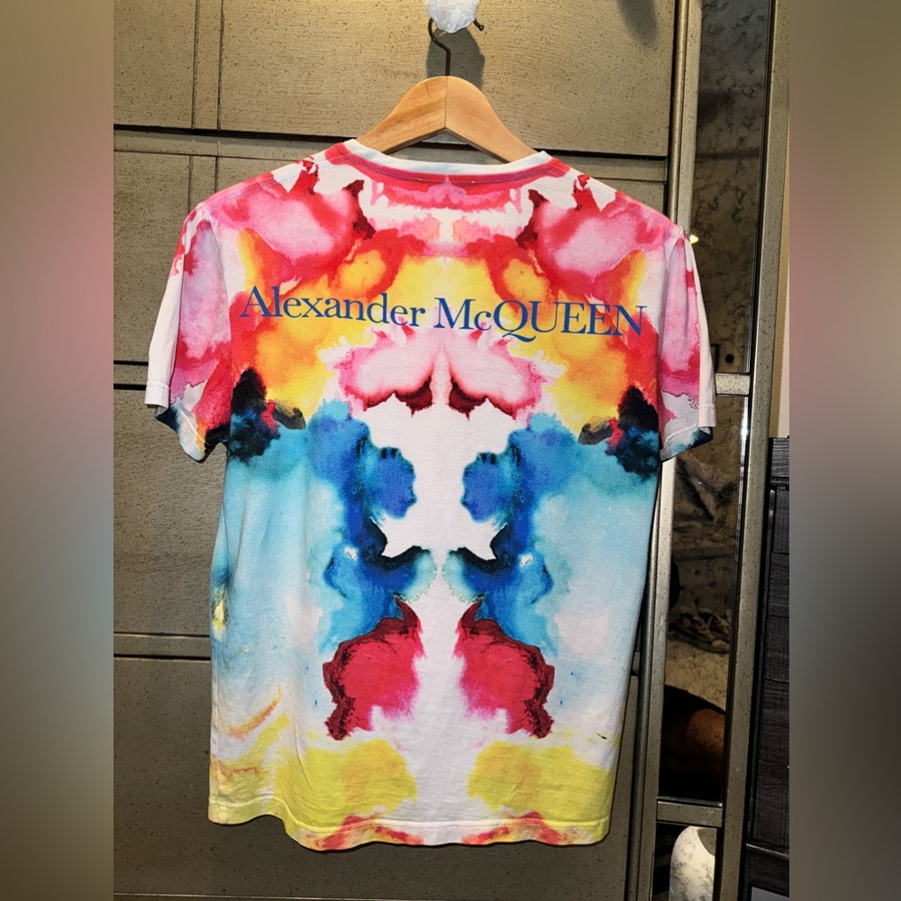 Alexander McQueen TieDie T-shirt - Size XS